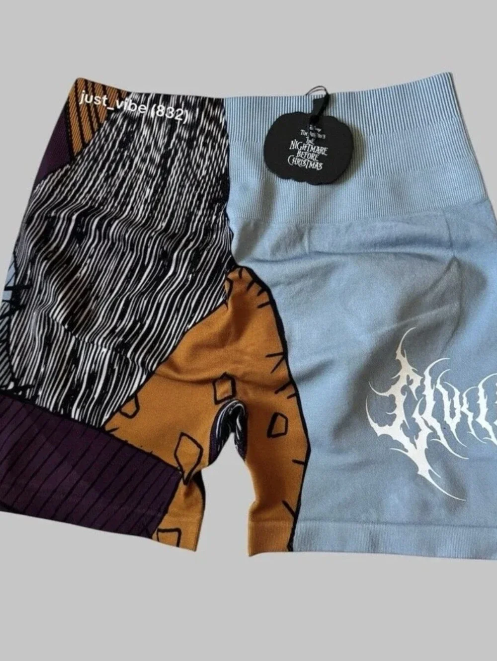 NWT Civil Regime x Nightmare Before Christmas Sally Kelly Shorts